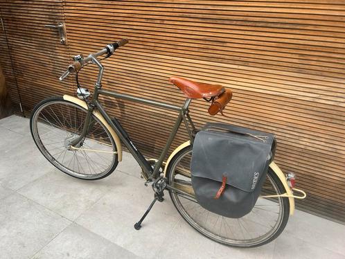 Achielle retro stadsfiets met Brooks accessoires, Fietsen en Brommers, Fietsen | Heren | Herenfietsen, Ophalen