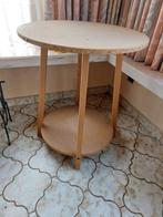 Tables d'appoint 2 pièces avec nappe, 60 cm ou plus, Rond, Bois, Utilisé