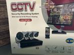 Camerabewaking CCTV 4 camera's voor binnen en buiten, Ophalen, Nieuw, Buitencamera