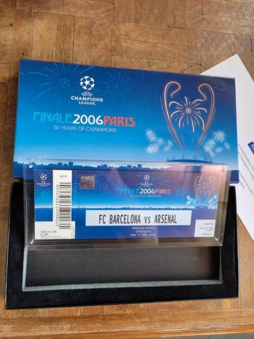 Champions league final ticket 2006, Verzamelen, Sportartikelen en Voetbal, Ophalen of Verzenden