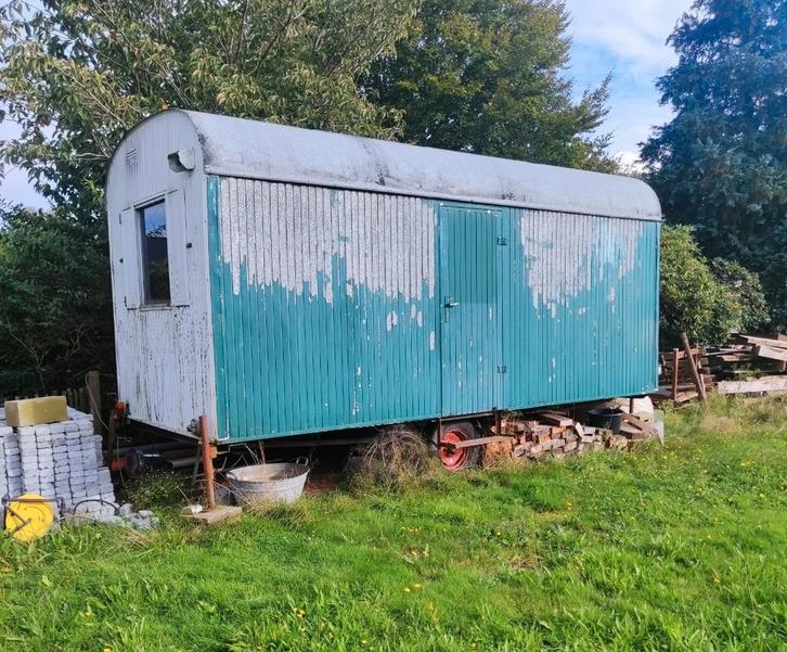 Leuke pipowagen / schaftwagen, Doe-het-zelf en Bouw, Bouwketen en Schaftketen, Ophalen