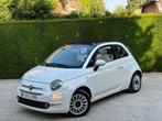 Fiat 500 cabrio automaat benzine 1.2, Auto's, Automaat, 4 zetels, Cabriolet, Leder en Stof