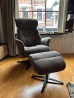 Henders & Hazel Lazaro relaxfauteuil / stoel in stof, Huis en Inrichting, 50 tot 75 cm, Ophalen of Verzenden, Zo goed als nieuw