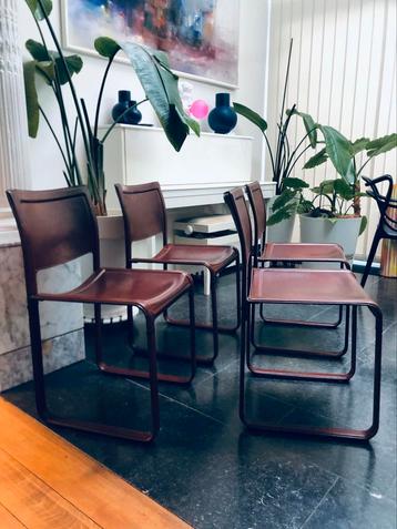 4 chairs SISTINA 1980 signee MATEO GRASSI par TITO AGNOLI beschikbaar voor biedingen