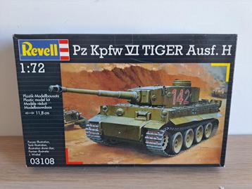 Revell 03108 - Pz Kpfw VI TIGER Ausf. H (1/72), Neuf, 1:50 ou moins, Tank, Revell