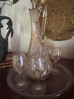 Service a liqueurs en cristal, Ophalen