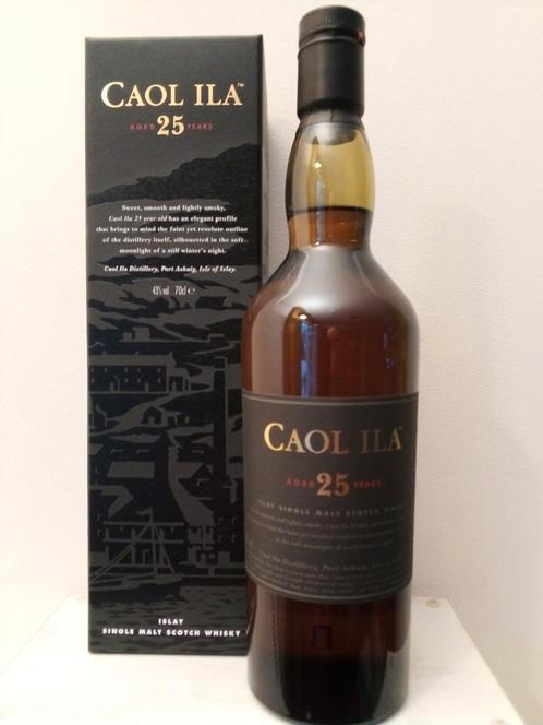 Caol Ila 25 y, Verzamelen, Wijnen, Zo goed als nieuw, Ophalen of Verzenden