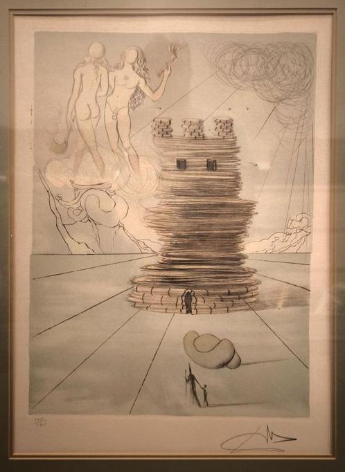 Salvador Dalí - Simon (De 12 stammen van Israël), Antiek en Kunst, Kunst | Litho's en Zeefdrukken, Ophalen