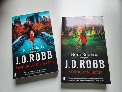 boekenpakket 2 J.D.Robb, Boeken, Thrillers, Zo goed als nieuw, Ophalen of Verzenden