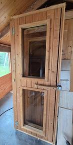 Saunadeur, Ophalen, Gebruikt, Hout, Binnendeur