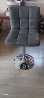 4 Tabourets règlable en hauteur gris taupe, Enlèvement, Comme neuf, Matériaux autres