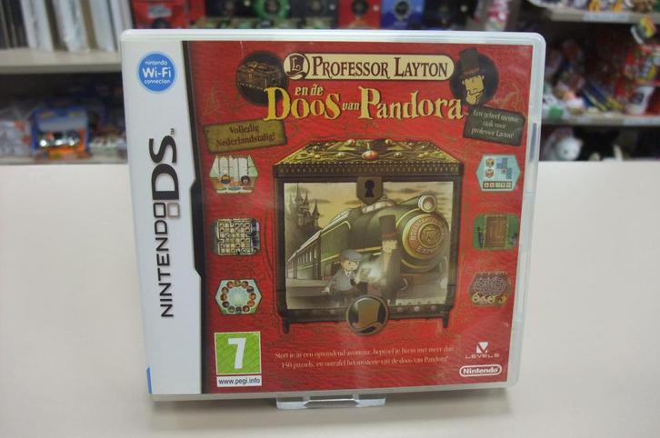 Professor Layton en de Doos van Pandora (cib) hol ds, Games en Spelcomputers, Games | Nintendo DS, Gebruikt, Puzzel en Educatief