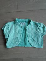 Muntgroen kort jeansvestje merk Retour - maat 10jaar NIEUW, Meisje, Trui of Vest, Nieuw, Ophalen of Verzenden