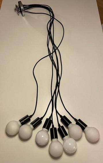 Hanglamp - bundel 7 lampen disponible aux enchères