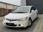 HONDA CIVIC 1.3 HYBRIDE 2007 SEDAN MET 69000 KM GOEDE STAAT, Auto's, Honda, Stof, 4 cilinders, 109 g/km, Wit