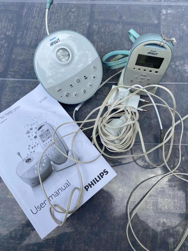 Babyfoon Philips Avent, Kinderen en Baby's, Babyfoons, Gebruikt, 100 tot 250 meter, Terugspreekfunctie, Ophalen