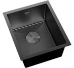 Evier Inox noir 37 x 44cm Neuf, Enlèvement ou Envoi, Neuf, Inox, Autres types