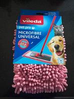 Vileda Nieuwe universele microvezel voor dweil, Huis en Inrichting, Schoonmaakartikelen, Ophalen of Verzenden, Mop of Dweil