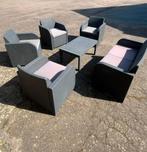Loungeset, Ophalen, Kunststof, Gebruikt, 6 zitplaatsen