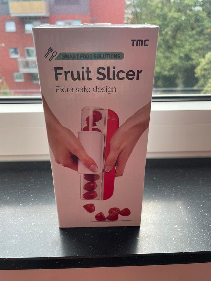 fruit- en groentesnijder, Huis en Inrichting, Keuken | Keukenbenodigdheden, Zo goed als nieuw, Ophalen of Verzenden