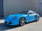 Porsche 911 997 TURBO Tiptronic S - garantie, Auto's, Porsche, Automaat, 4 zetels, Beige, Blauw