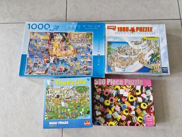 puzzels €2 per stuk beschikbaar voor biedingen