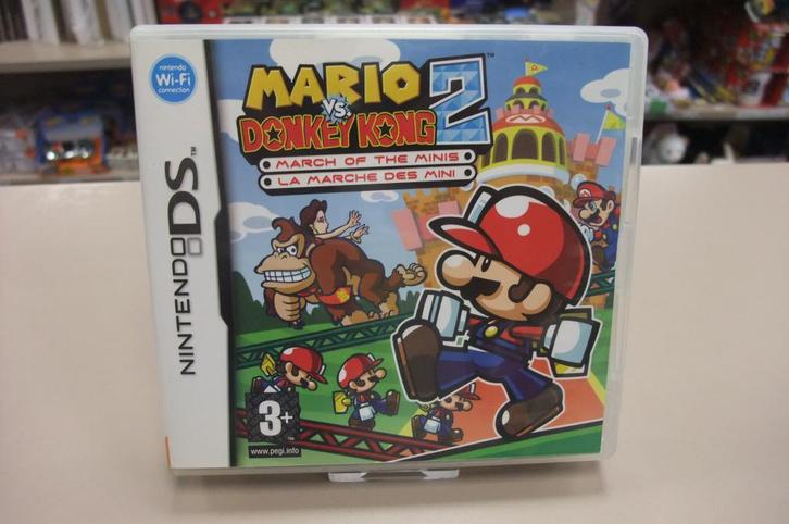 Mario vs Donkey kong 2 (cib) FAH DS, Games en Spelcomputers, Games | Nintendo DS, Gebruikt, Puzzel en Educatief, 2 spelers, Vanaf 3 jaar