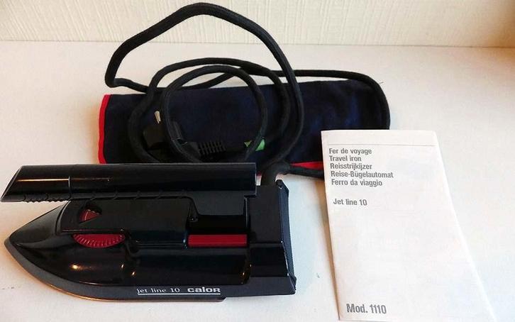 CALOR Reisstrijkijzer, Elektronische apparatuur, Strijkijzers en Strijkplanken, Zo goed als nieuw, Ophalen