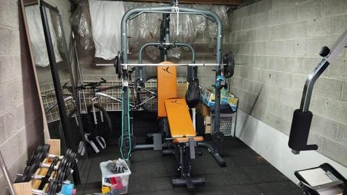 Homegym - compleet, Sport en Fitness, Fitnessmaterialen, Zo goed als nieuw, Armen, Benen, Borst, Buik, Rug, Ophalen