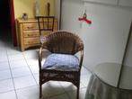 Rieten stoel!, Huis en Inrichting, Stoelen, Ophalen, Gebruikt, Twee, Bruin