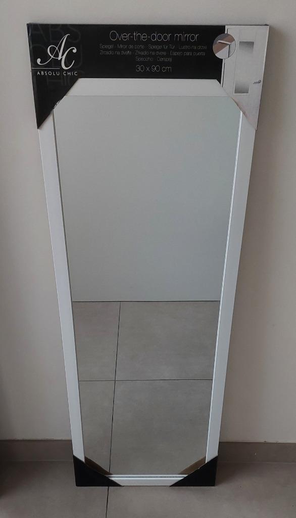 Over-de-deur spiegel, Huis en Inrichting, Woonaccessoires | Spiegels, Nieuw, Minder dan 50 cm, Minder dan 100 cm, Rechthoekig