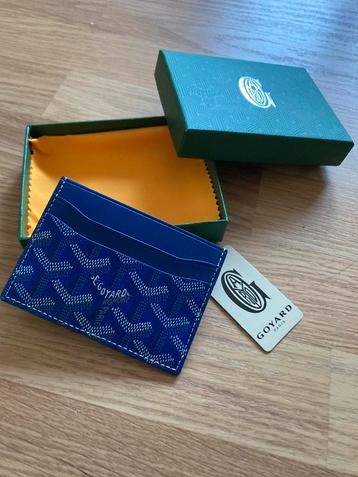 Goyard Cardholder Navy Bleu beschikbaar voor biedingen