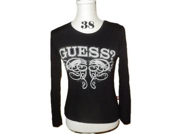 (4)- blouse femme t.38 noir  - guess - beschikbaar voor biedingen