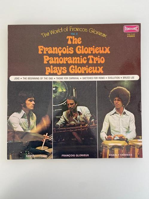 François Glorieux Panoramic Trio Plays Glorieux  Gesigneerd, Cd's en Dvd's, Vinyl | Jazz en Blues, Zo goed als nieuw, Jazz, 1960 tot 1980