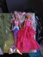 barbie zeemeermin dreamtopia geeft licht, Kinderen en Baby's, Ophalen of Verzenden, Zo goed als nieuw, Barbie