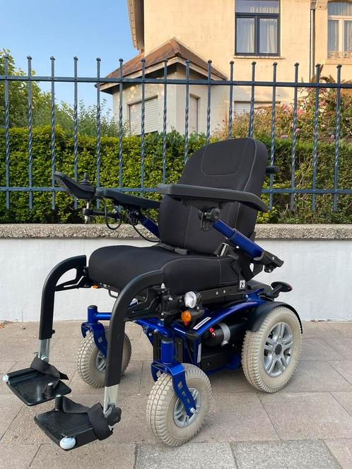 Vermeiren Forest F3 elektrische rolstoel nieuwstaat, Diversen, Rolstoelen, Zo goed als nieuw, Elektrische rolstoel, Inklapbaar