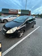 Zwarte Opel corsa, Auto's, Opel, Voorwielaandrijving, Stof, Zwart, Zwart
