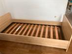 Eénpersoonsbed + lattenbodem 90/200, Huis en Inrichting, Slaapkamer | Matrassen en Bedbodems, Ophalen, Gebruikt, 90 cm, Eenpersoons