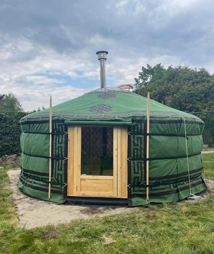 Buitendoeken voor yurts - traditioneel Mongools en duurzaam, Caravans en Kamperen, Tenten, Ophalen