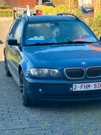 Te koop bmw 320d automaat, Autos, Cuir, 1250 kg, Noir, 5 portes