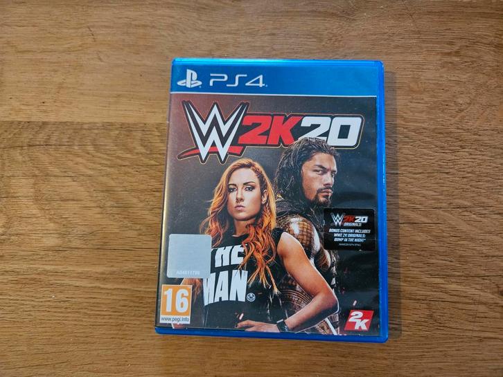 WWE 2K20 (PS4), Games en Spelcomputers, Games | Sony PlayStation 4, Gebruikt, Overige genres, 3 spelers of meer, Vanaf 12 jaar