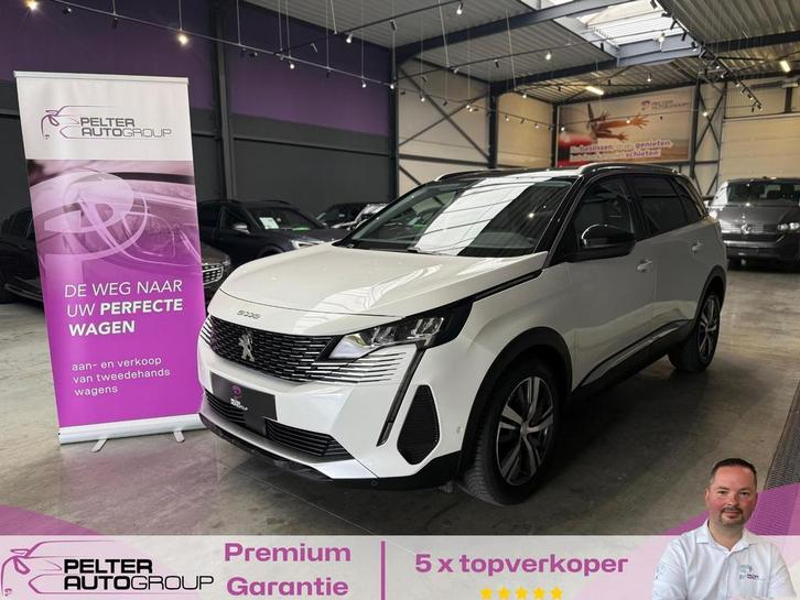 Peugeot 5008 1.2i Allure Pack Bj.2021 7zitplaatsen, Auto's, Peugeot, Bedrijf, ABS, Airbags, Airconditioning, Android Auto, Apple Carplay