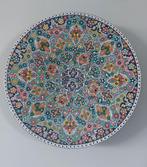 Decorative Pottery Plate Hand-Painted with Persian Minakari, Ophalen