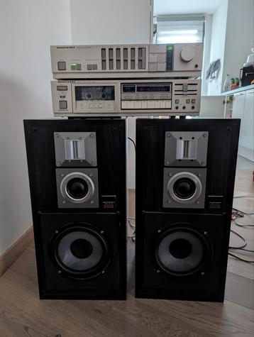 ensemble Hi-Fi Vintage Marantz – PM-251, SD-351, DMS-150 beschikbaar voor biedingen