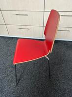 4 rode stoelen, Huis en Inrichting, Stoelen, Ophalen, Gebruikt, Vier, Ikea