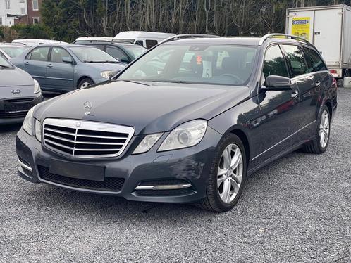 Mercedes E220 T CDI 2.2 Automatic, Auto's, Mercedes-Benz, Bedrijf, Te koop, Diesel, Euro 5, Break, 5 deurs, Automaat, Zwart, Zwart