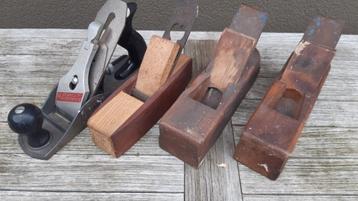gereedschap hout schaven made in Engeland Vintage blokschaaf