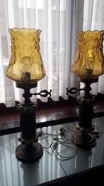 Prachtige nacht lampen h-46 cm., Antiquités & Art, Antiquités | Éclairage, Enlèvement ou Envoi
