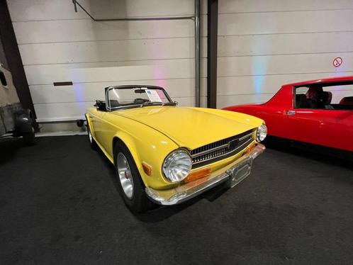 Triumph 1971 TR6, Auto's, Triumph, Bedrijf, Te koop, TR6, Benzine, Cabriolet, 2 deurs, Handgeschakeld, Overige kleuren, Zwart