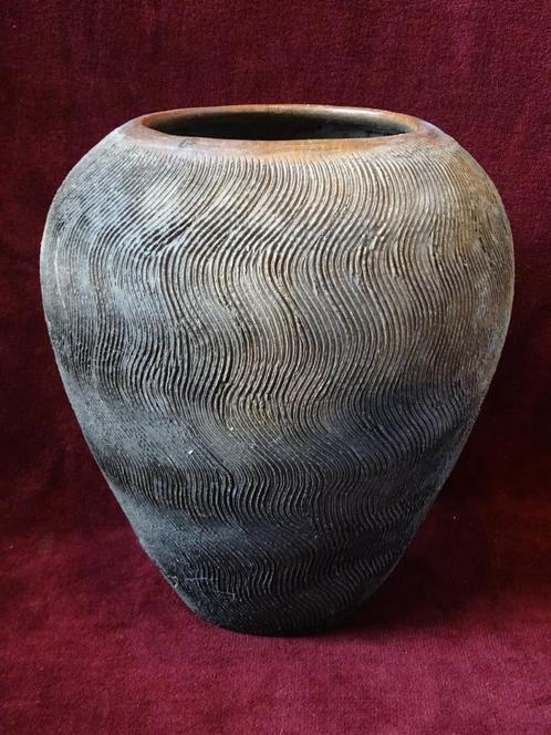 Grote aardewerk pot / kruik / vaas uit Indonesië, Antiquités & Art, Antiquités | Céramique & Poterie, Enlèvement